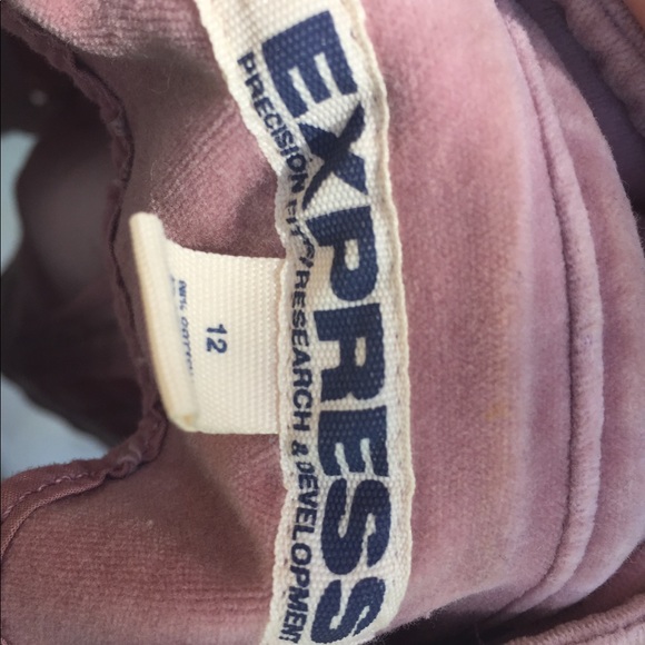 Express Dusty Rose Victorian Ruffle Jacket - Picture 4 of 4